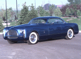 [thumbnail of Ph-Im WPC 1953 Chrysler 'Thomas Special' Concept Car Blue Frt Qtr.jpg]